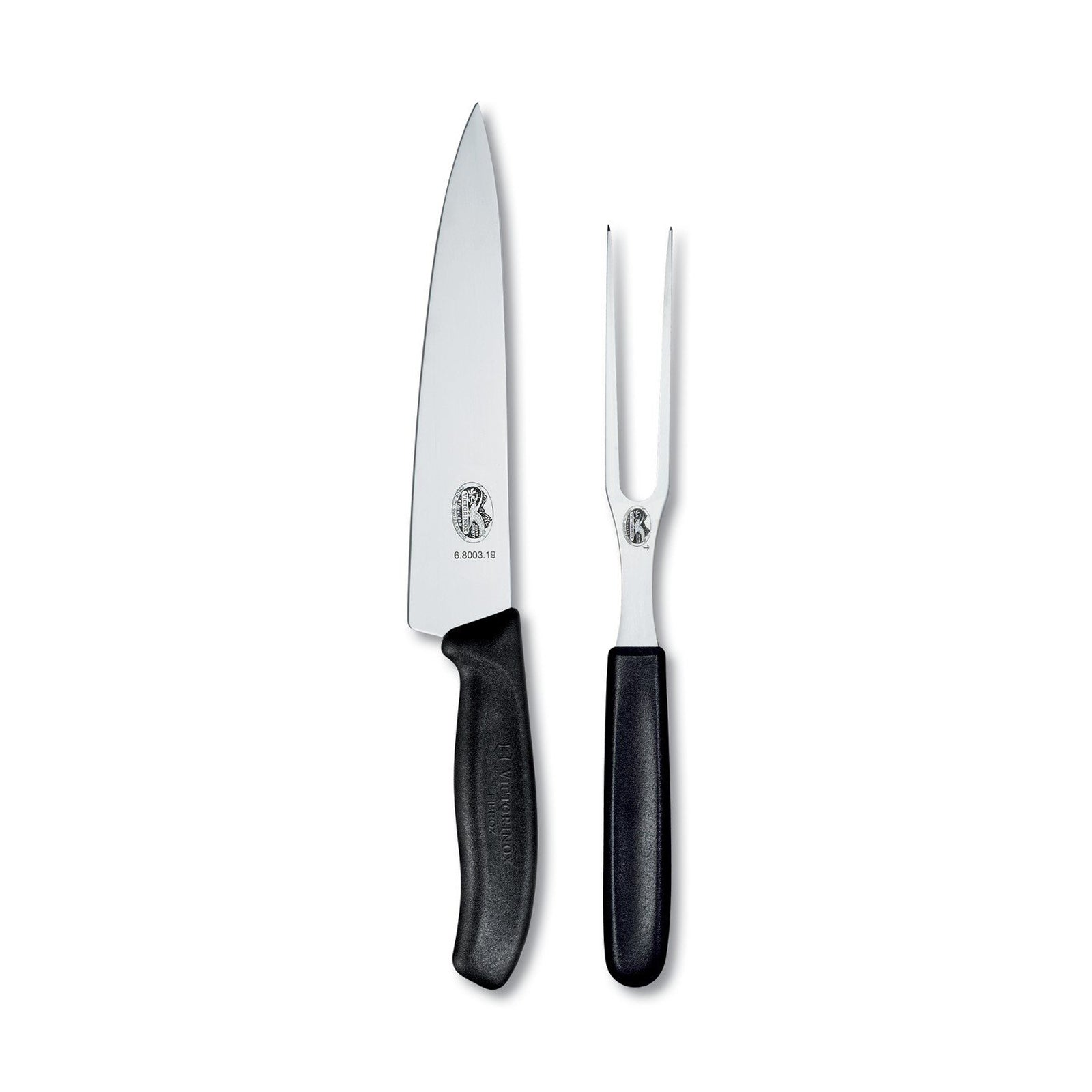 Swiss Classic Carving Set, 2 pieces black